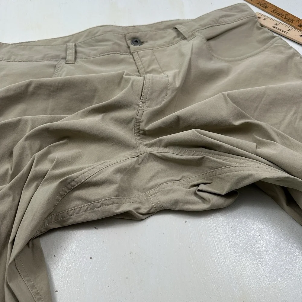 The North Face Sprag 5 Pocket Pants Men 40x30 Beige Khaki Outdoor Lightweight‎